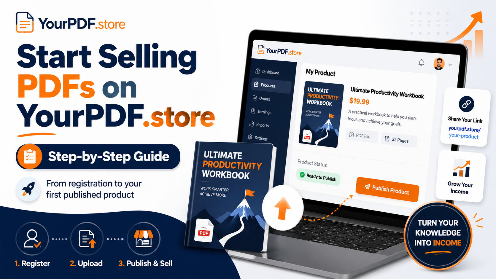 How to start selling PDFs on YourPDF.store