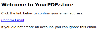Registration example